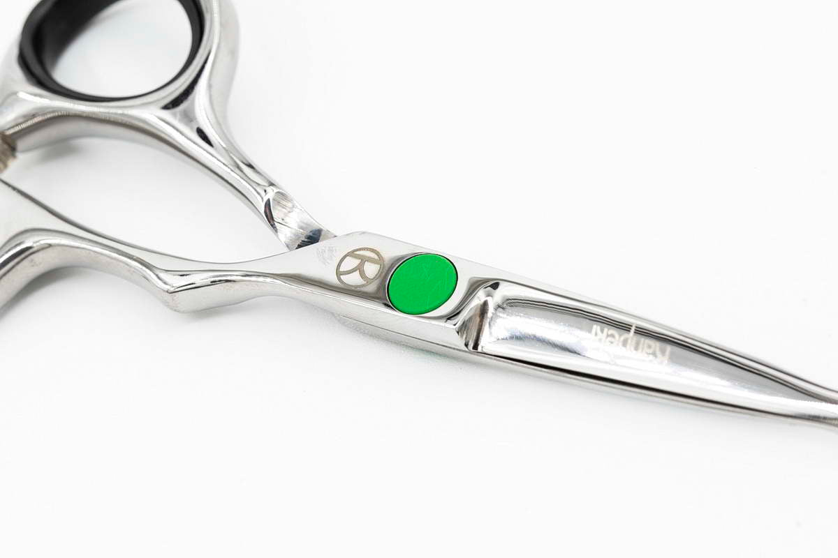 Kanpeki Green Dot 4.5” Bull Nose Scissor