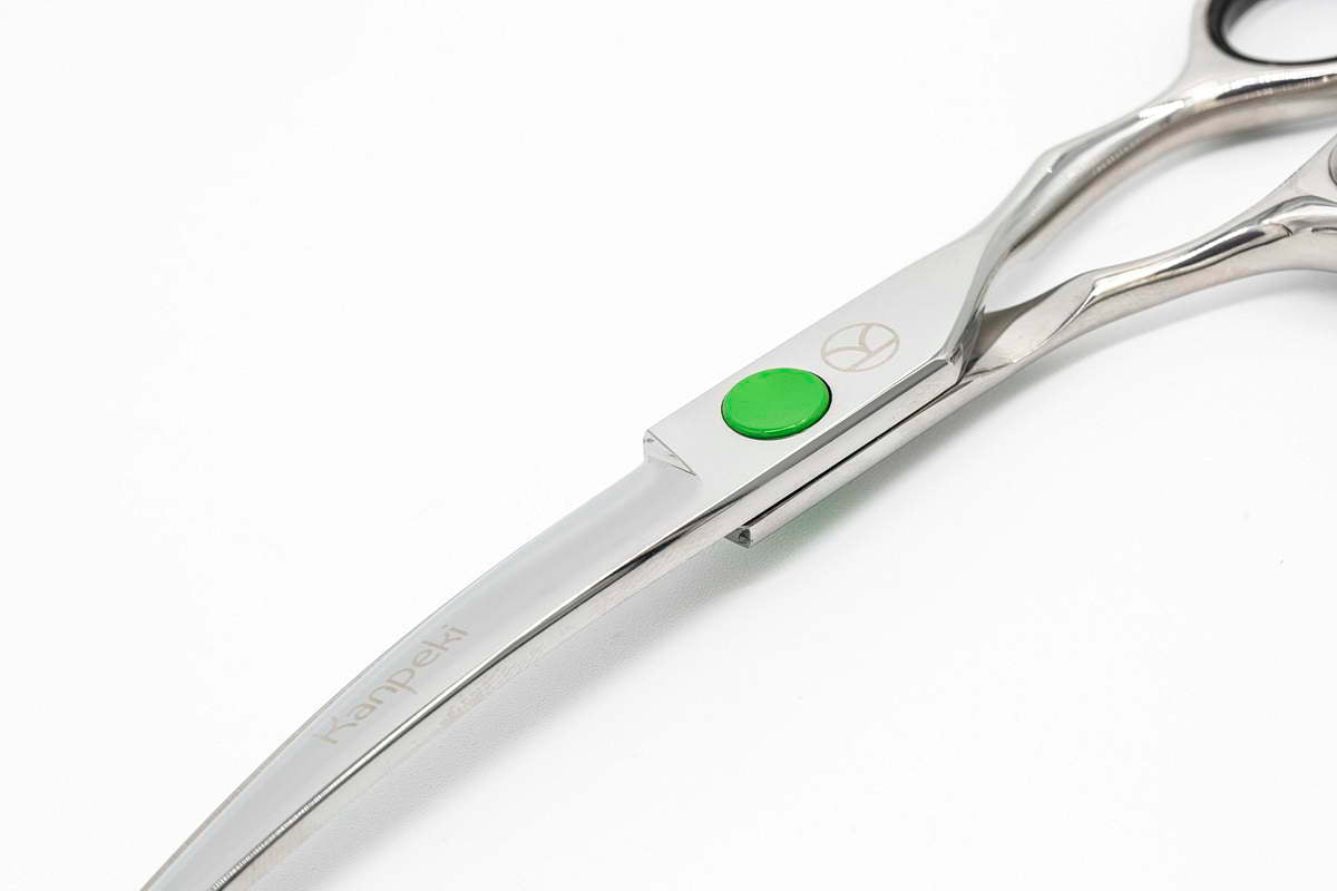 Green Dot 7" Curved Scissor