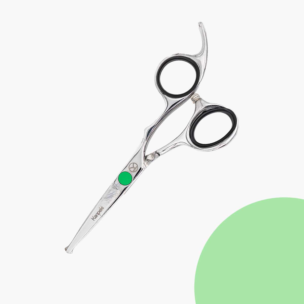 Kanpeki Green Dot 4.5” Bull Nose Scissor