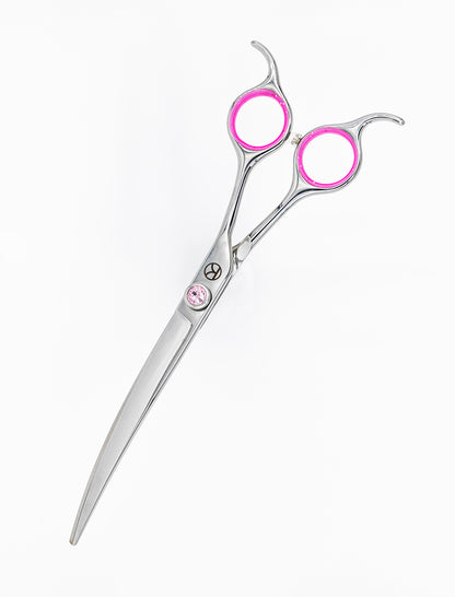 Curved Pink 7.5” Scissor