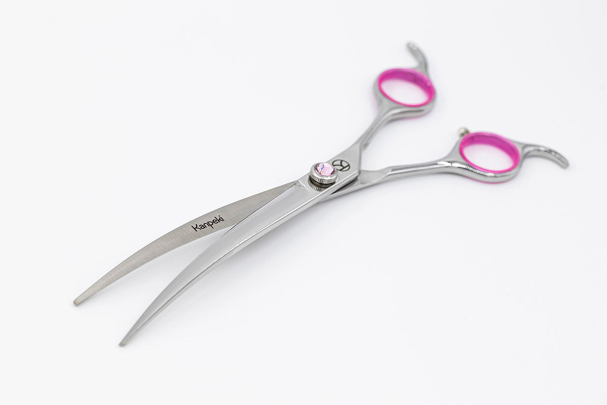 Curved Pink 7.5” Scissor