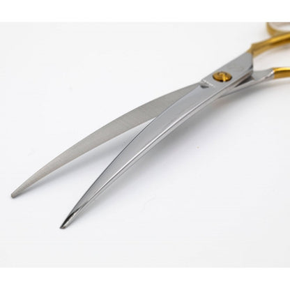 Kanpeki Gold 7.5" Curved Scissor